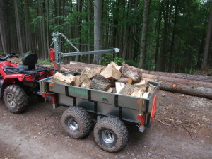Vozík za malotraktor