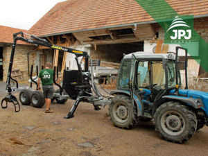Vyvážačka dreva Vahva Jussi