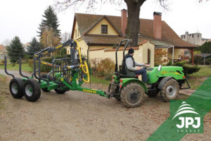 Vyvážacie vlek FARMA CT 3,8-6 pre malotraktor Šálek